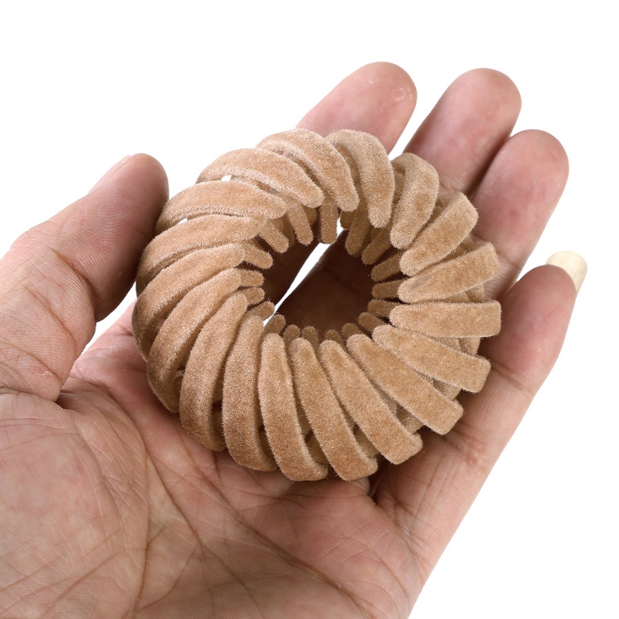 Kẹp tóc vải nhung thời trang nhiều màu tùy chọn cho nữ