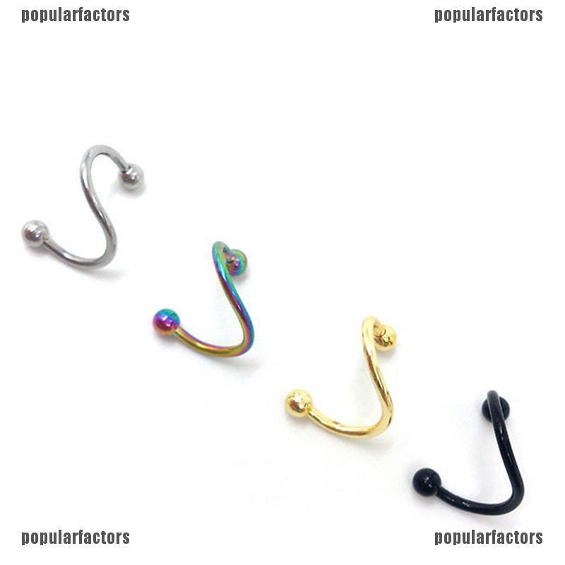 Cặp Khuyên Xỏ Môi Hình Chữ S