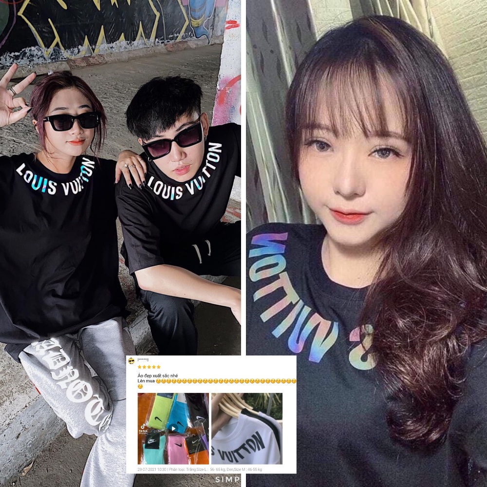 Áo thun nam nữ tay lỡ Phản Quang 7 màu Luôn Vui Tươi dáng unisex form oversize  basic streetwear