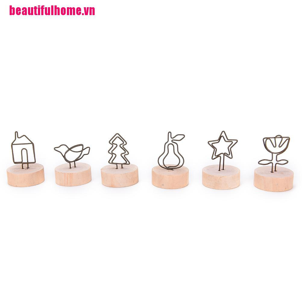 Giá Đỡ Kẹp Ảnh / Giấy Ghi Chú Bằng Gỗ Tiện Dụng | BigBuy360 - bigbuy360.vn