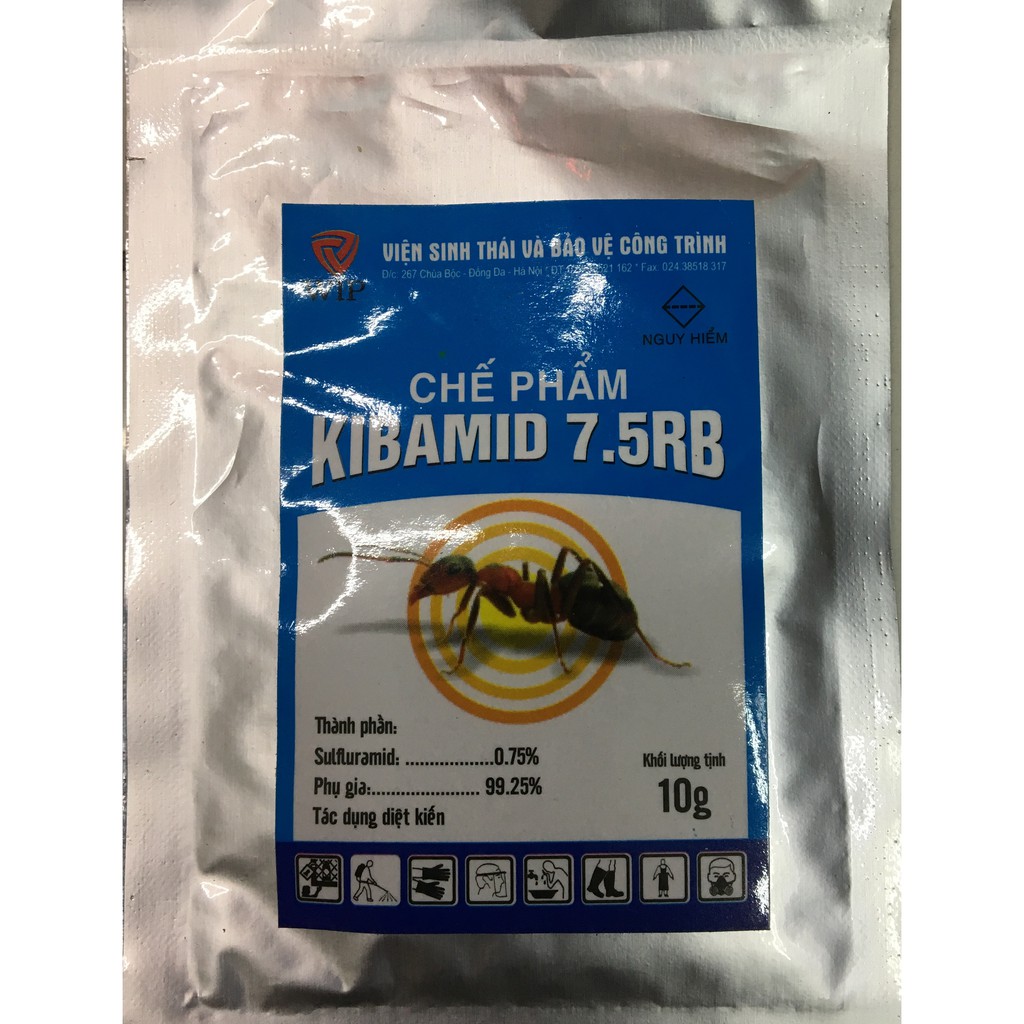 Chế phẩm KIBAMID 7.5RB diệt tận gốc tổ kiến