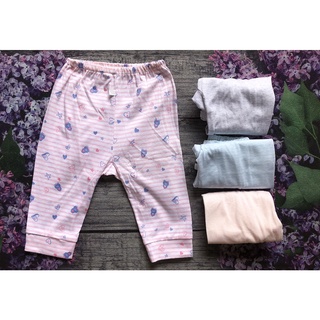 Quần dài sơ sinh cotton đáp đũng cho bé yêu