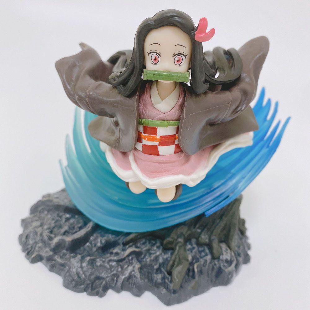 Mô Hình Nhân Vật Nezuko Đang Chạy Bằng PVC Trong Demon Slayer 1