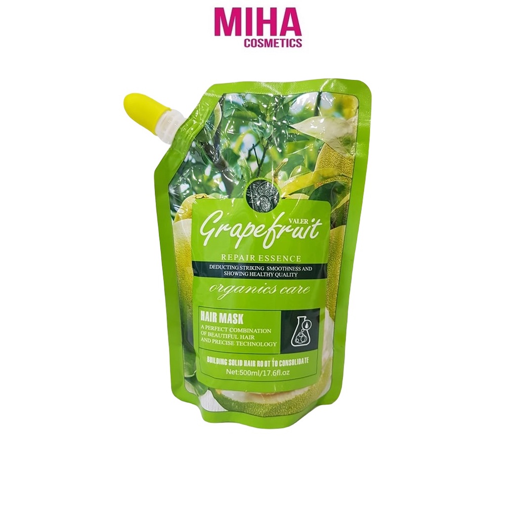Kem Hấp Ủ Tóc Tinh Chất Bưởi Valer Grapefruit 500ml