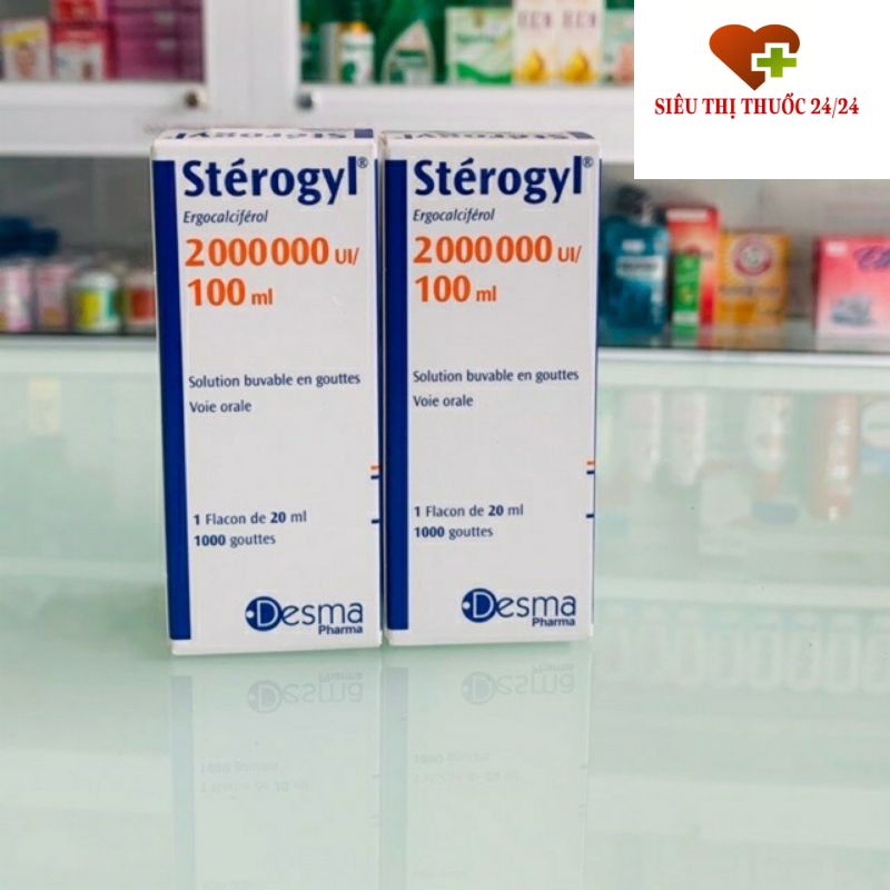 VITAMIN D Sterogyl dành cho trẻ em