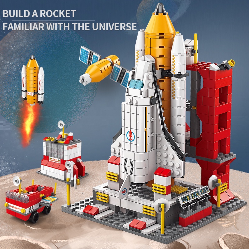 Bộ Đồ Chơi Lắp Ráp 1000 Mảnh 8742-4 Cho Bé Trai