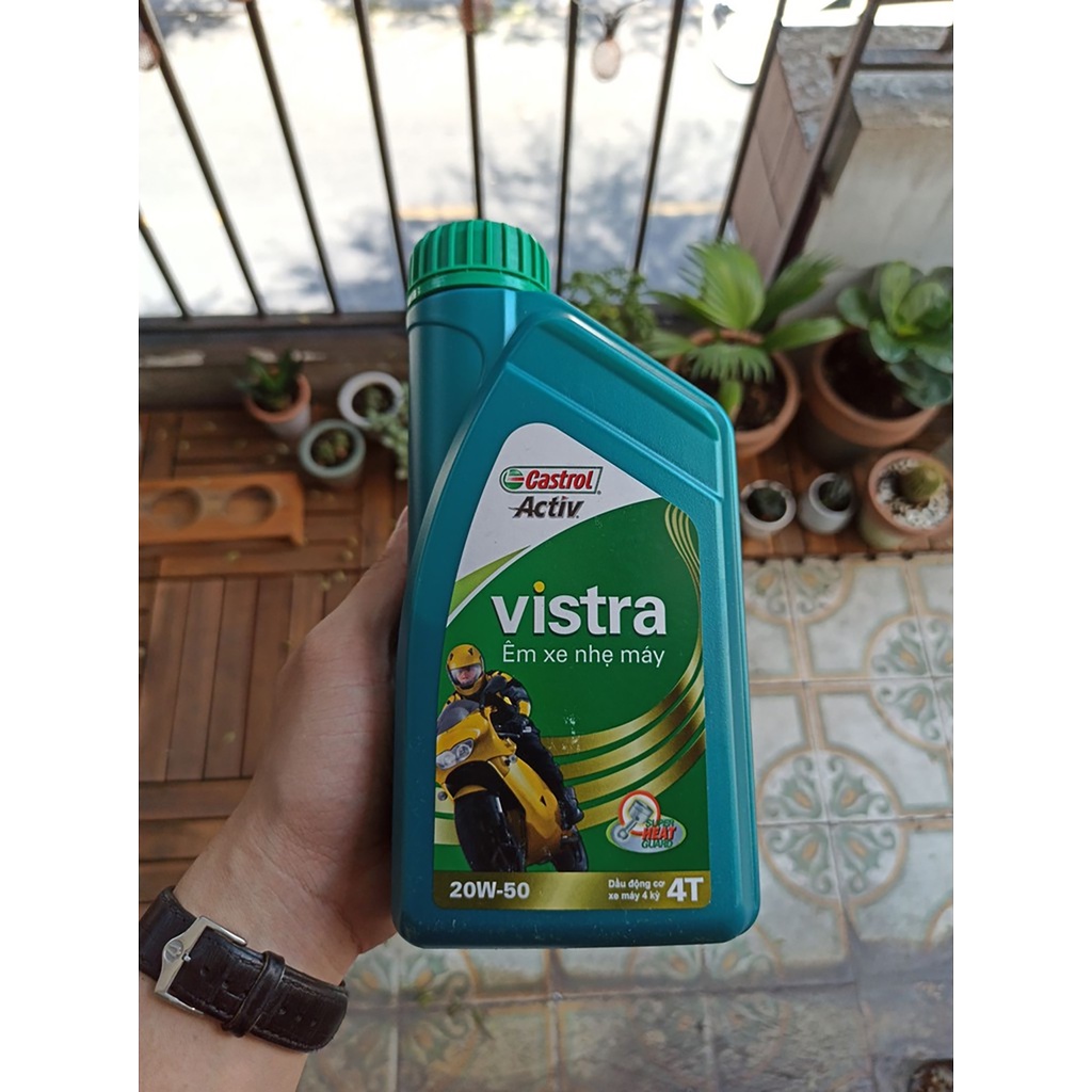 Dầu nhớt xe máy Castrol Activ Vistra 20w50 (800ml)