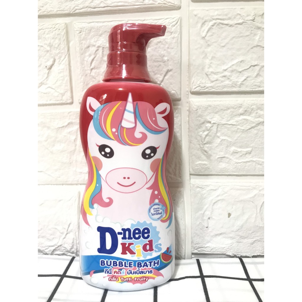 Sữa tắm gội trẻ em Dnee kids nội địa Thái Lan Bubble bath 400ml