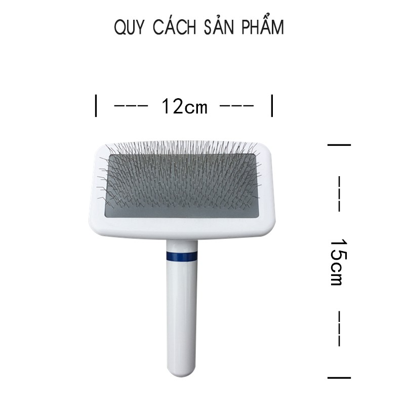 Lược grooming chuyên nghiệp - Lược chải lông chó mèo - Grooming Store