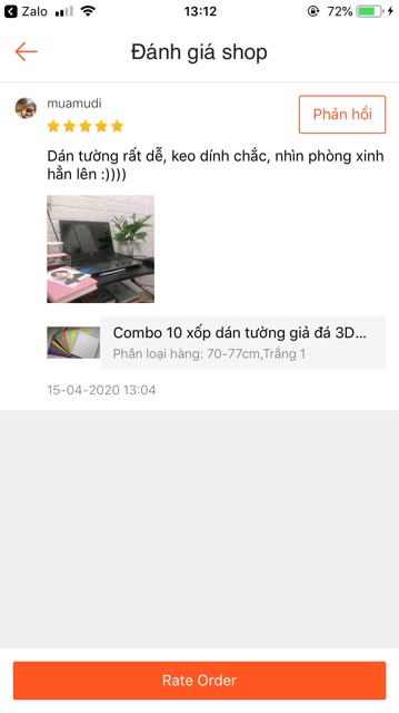 Xốp dán tường 3D BAO ĐẸP Dày 5mm SIÊU DÍNH kích thước 70-77cm | BigBuy360 - bigbuy360.vn