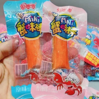 Combo 5 - 10 gói Thanh cua sốt cay ăn liền mới