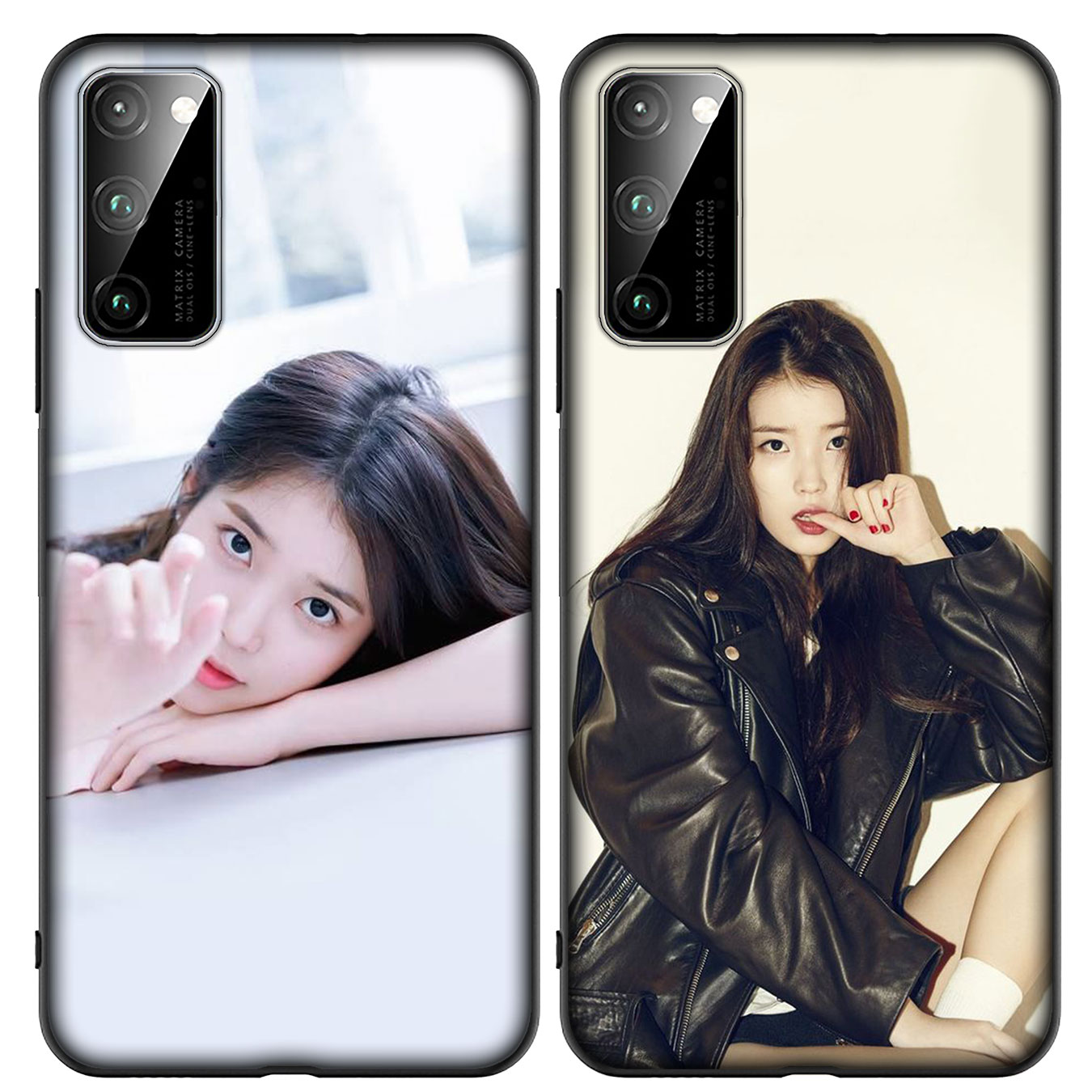 Ốp Điện Thoại Silicon Mềm Hình Iu Lee Ji Eun Cho Samsung Galaxy A9 A8 A7 A6 Plus J8 2018 + A21s A70 M20 A6 + A8 + 6plus