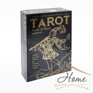 Bộ bài Tarot Gold & Black Edition Tarot Kit