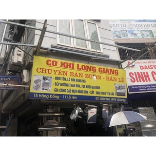 BẾP NƯỚNG THAN HOA INOX