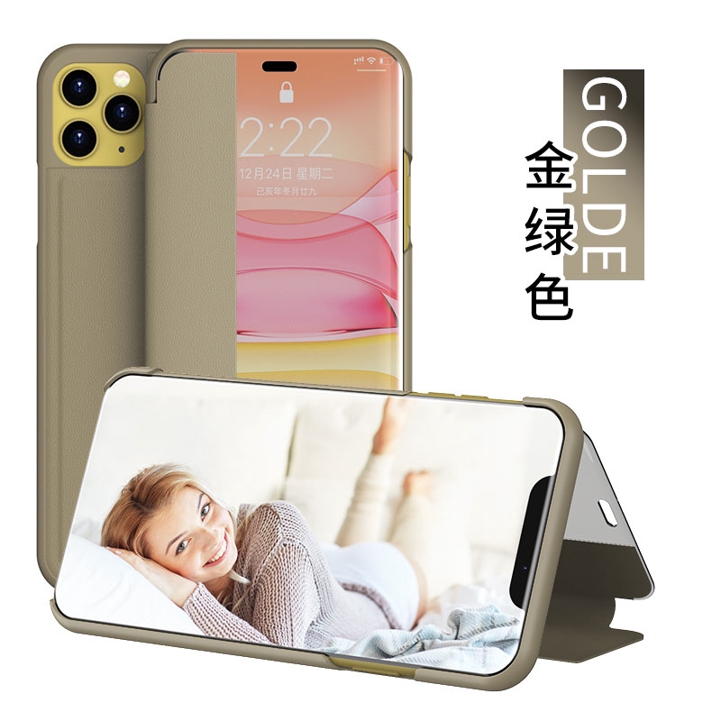 Bao điện thoại nắp gập kiêm chân đế bằng da PU cho Iphone 11 Pro 6/s/p/sp/7/p/8/p/X/Xr/Xs/Max | BigBuy360 - bigbuy360.vn