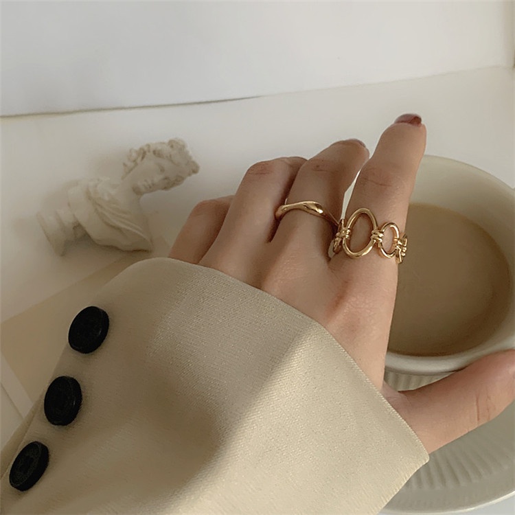 Set nhẫn đeo khớp ngón tay kim loại