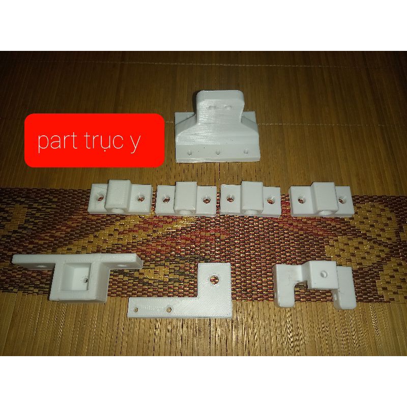 Bộ kít nhựa máy in 3d prusa clone nhựa đặc 100 %