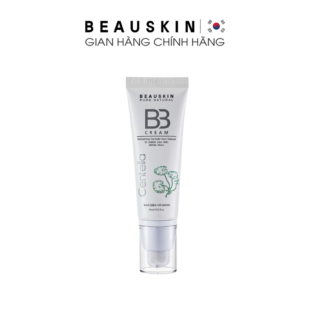 Kem Nền Che Khuyết Điểm Lâu Trôi BEAUSKIN Centella Cica BB Cream 45ml - BMBB0500210