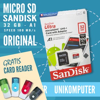 Thẻ Nhớ Sandisk Ultra Micro Sd Uhs-i A1 98mbps (32gb)