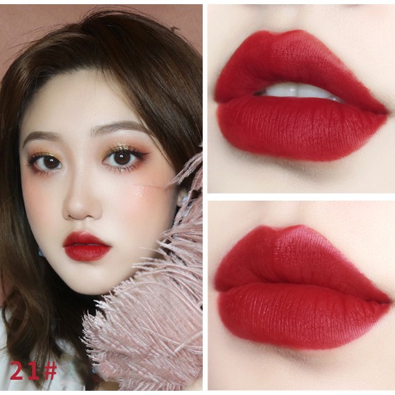 Son môi NOVO dạng thỏi ống vuông nhiều tông màu màu lì lâu trôi dưỡng ẩm tốt | BigBuy360 - bigbuy360.vn