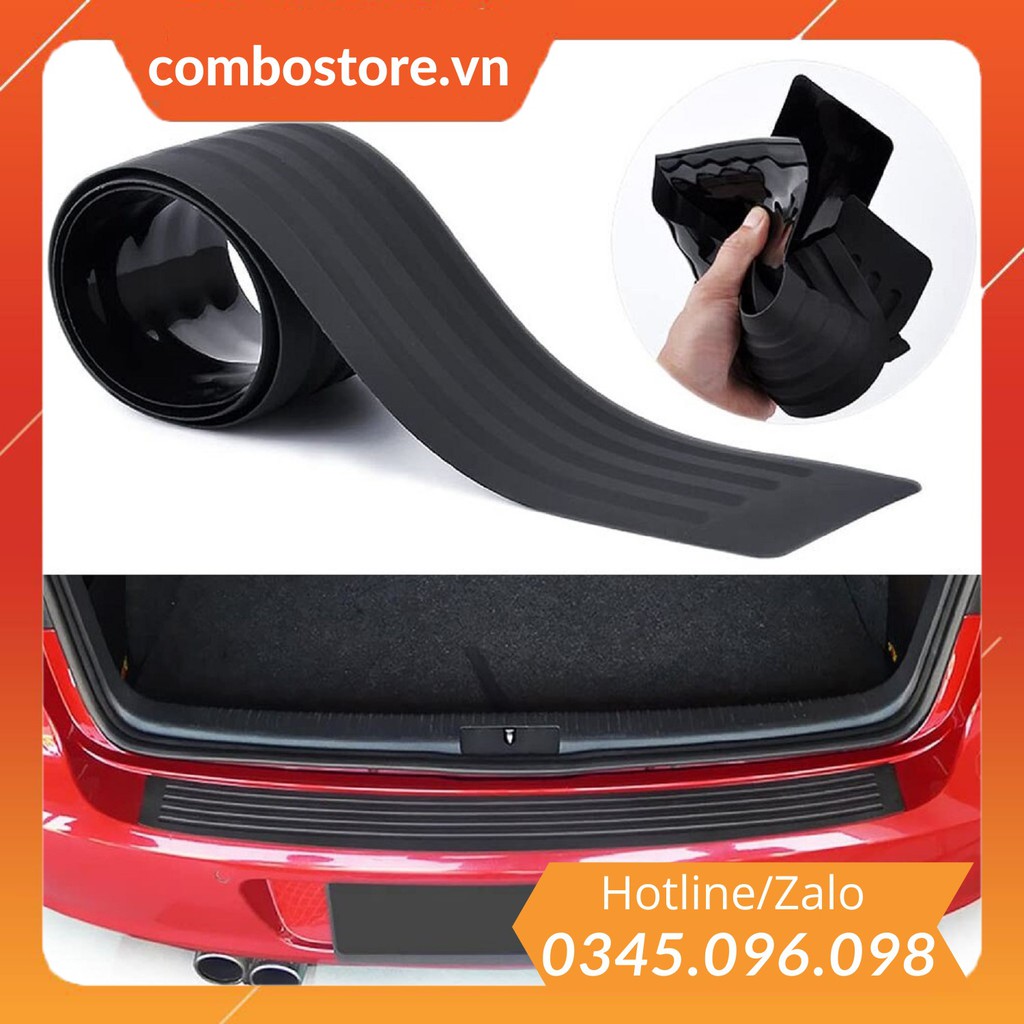 Miếng dán Cao Su Chống trầy, Chống xước cốp sau xe Ô Tô Siêu bền (Dài 90cm)