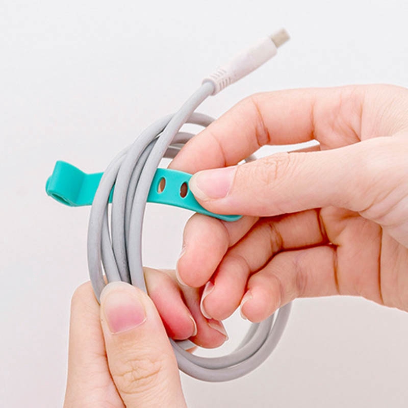 Dây Silicone Quấn Tai Nghe Chống Thất Lạc Tiện Dụng