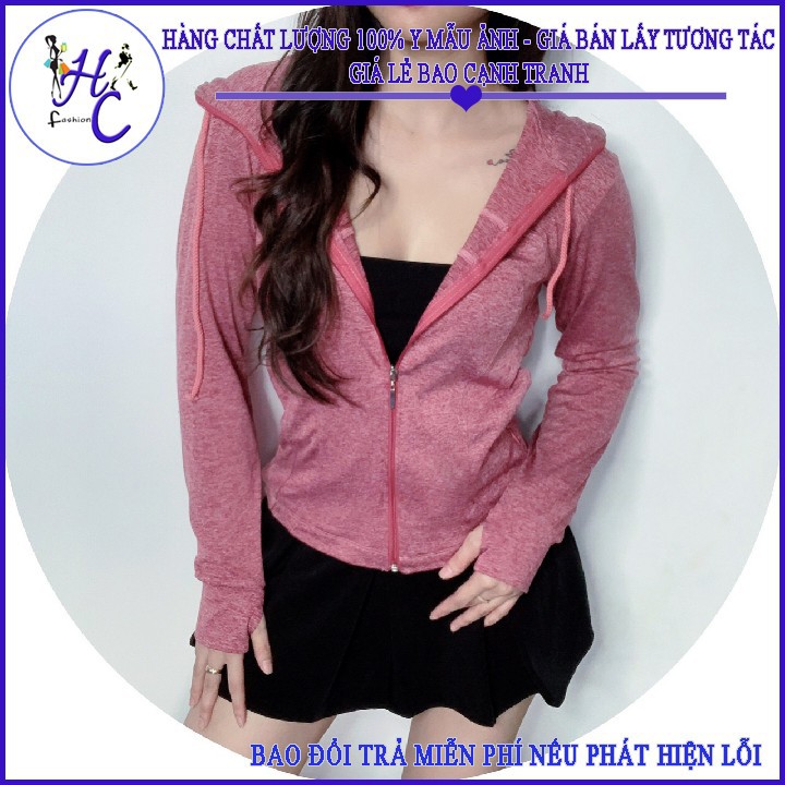 Áo Khoác Nữ Thun Dệt Có Nón Thời Trang-Mẫu Mới 2020-Hàng Có Sẵn | BigBuy360 - bigbuy360.vn