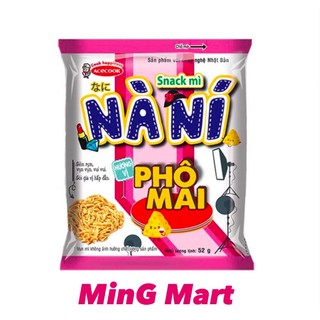Snack nà ní phô mai trứng muối 52g
