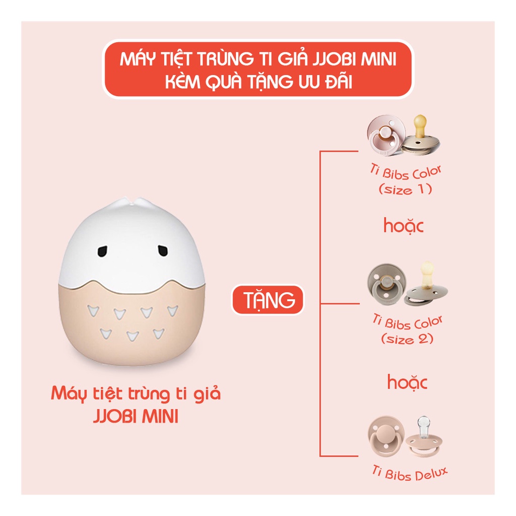 Máy Tiệt Trùng Ti Giả JJOBI Mini Nội Địa Hàn Quốc