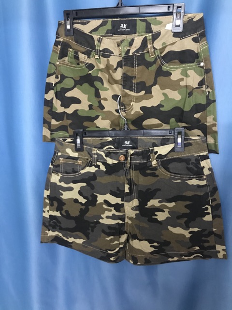 Quần SHORT Màu Camo  BIGSIZE 30-35