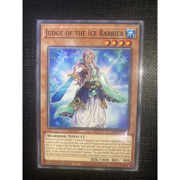 Thẻ bài Judge of the Ice Barrier - LIOV