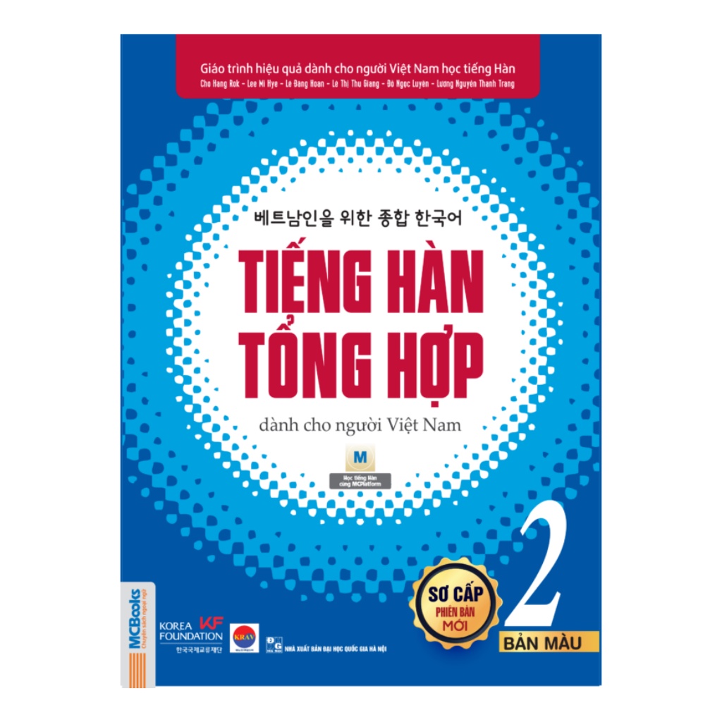Sách - Combo Tiếng Hàn Tổng Hợp Dành Cho Người Việt Nam - Sơ Cấp 2