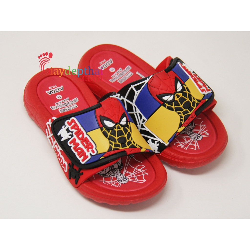 Dép cho bé trai Siêu Nhân Người Nhện Spiderman Thái Lan Adda 34L02