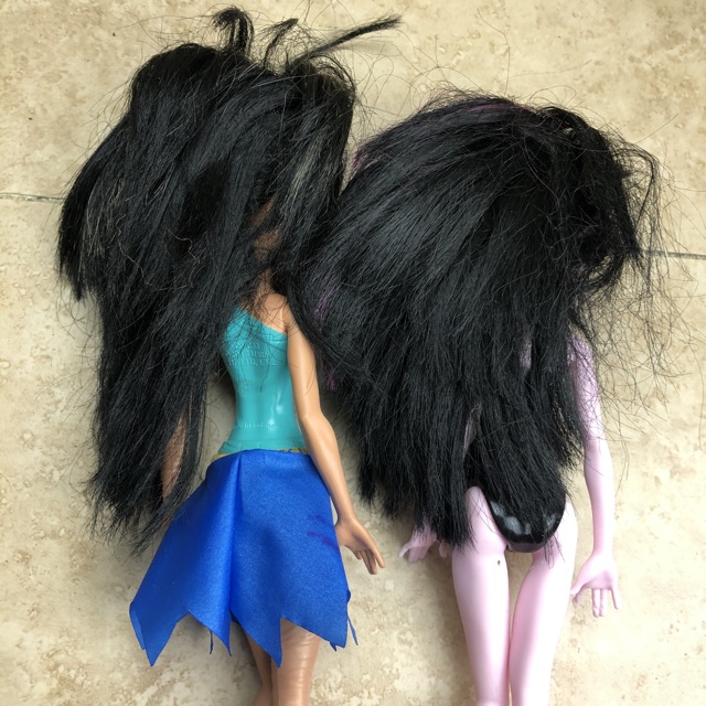 MH búp bê monster high áo nhựa, không khớp tay chân