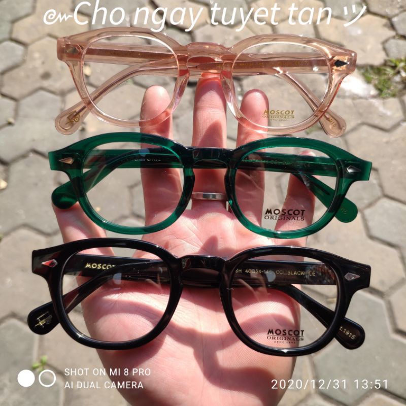 Gọng Kính Cận MOSCOT LEMTOSH  Hàng Cao Cấp