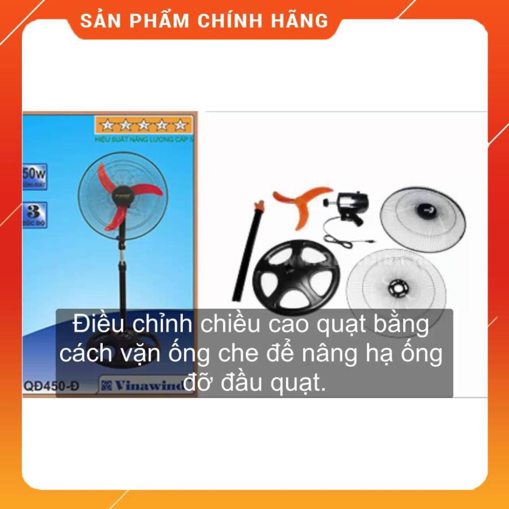 ♥️ [FreeShip] Quạt cây Vinawind 450-ĐM , Điện cơ thống nhất, Hàng chính hãng - Bảo hành 12 tháng