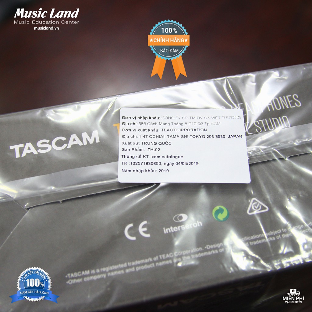 Tai Nghe Kiểm Âm TASCAM TH-02