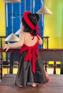 Mẫu tứ thân xinh xỉu cho bé cưng(set chưa có áo khoác ngoài)