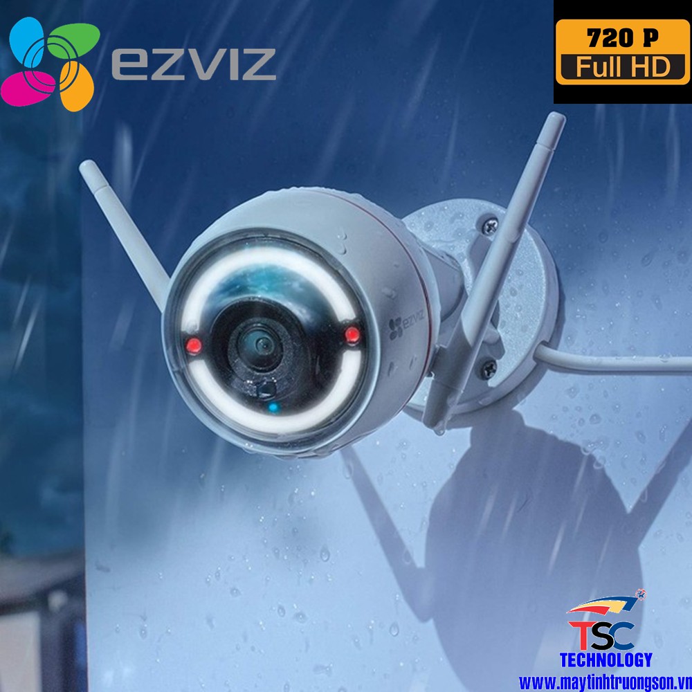 Camera EZVIZ CSCV310 1.0M HD 720P | Tặng Kèm Thẻ Nhớ 32Gb