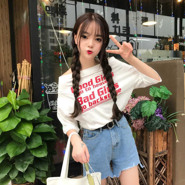 Áo Thun Nữ Áo Phông Chất Khô Thoáng Mát Phong Cách Hàn Quốc Áo Thun Form Rộng Cá Tính, Trẻ Trung, Năng Động