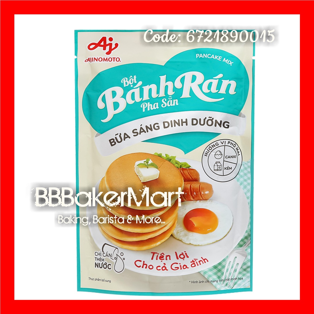 XANH - Bột bánh rán pha sẵn AJINOMOTO - DINH DƯỠNG - Gói 150gr