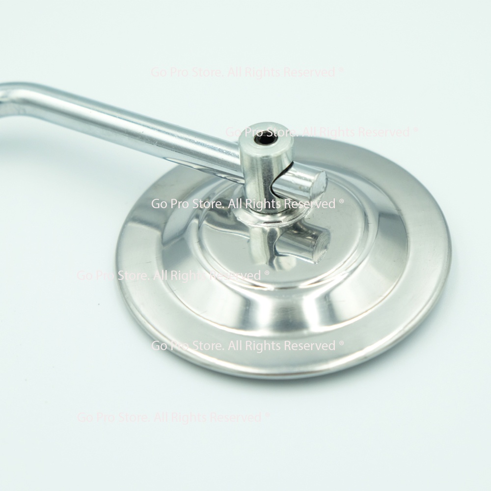 Gương Chiếu Hậu TRÒN PHẲNG MINI Inox