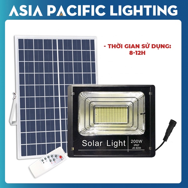 LED Solar Line 200W  Đèn Năng Lượng Mặt Trời