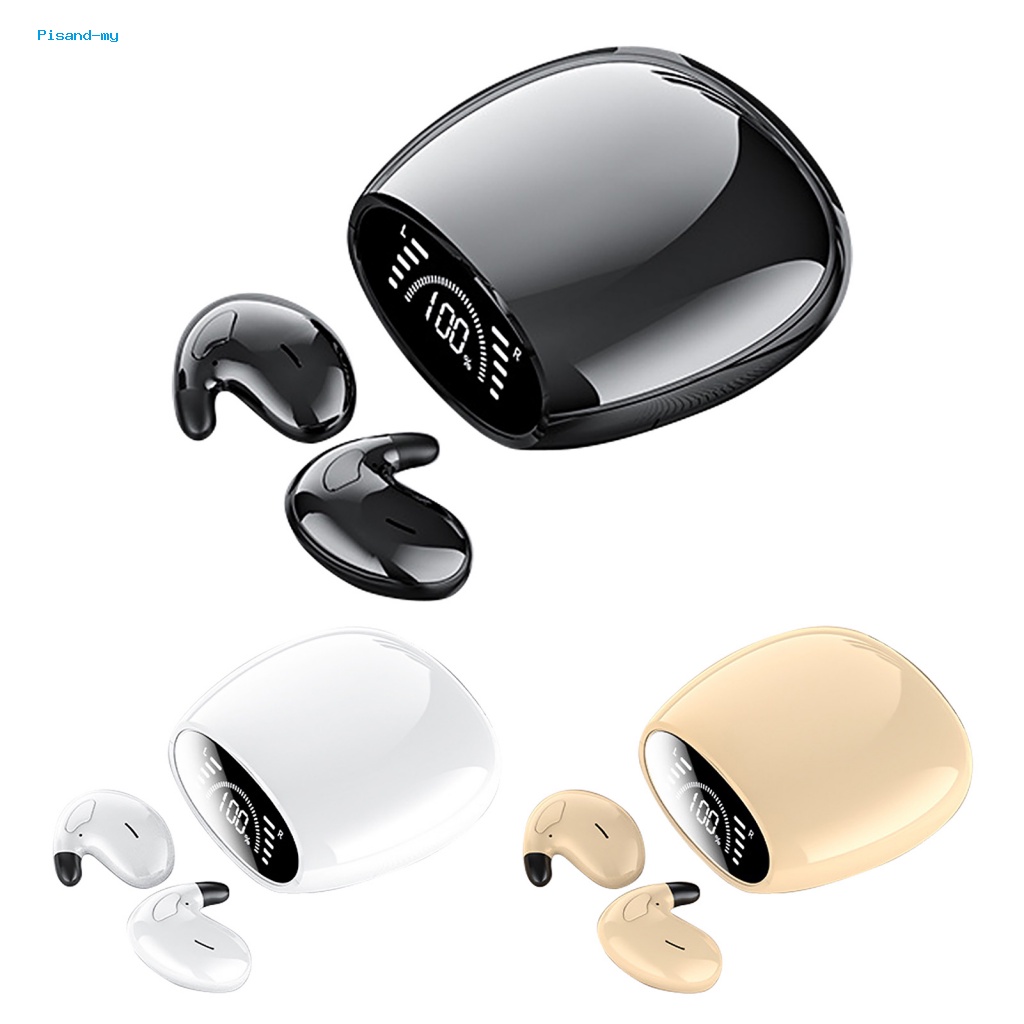 Tai Nghe Nhét Tai Bluetooth Không Dây Màn Hình LED Kỹ Thuật Số Chống Nước IPX5 Điều Khiển Cảm Ứng