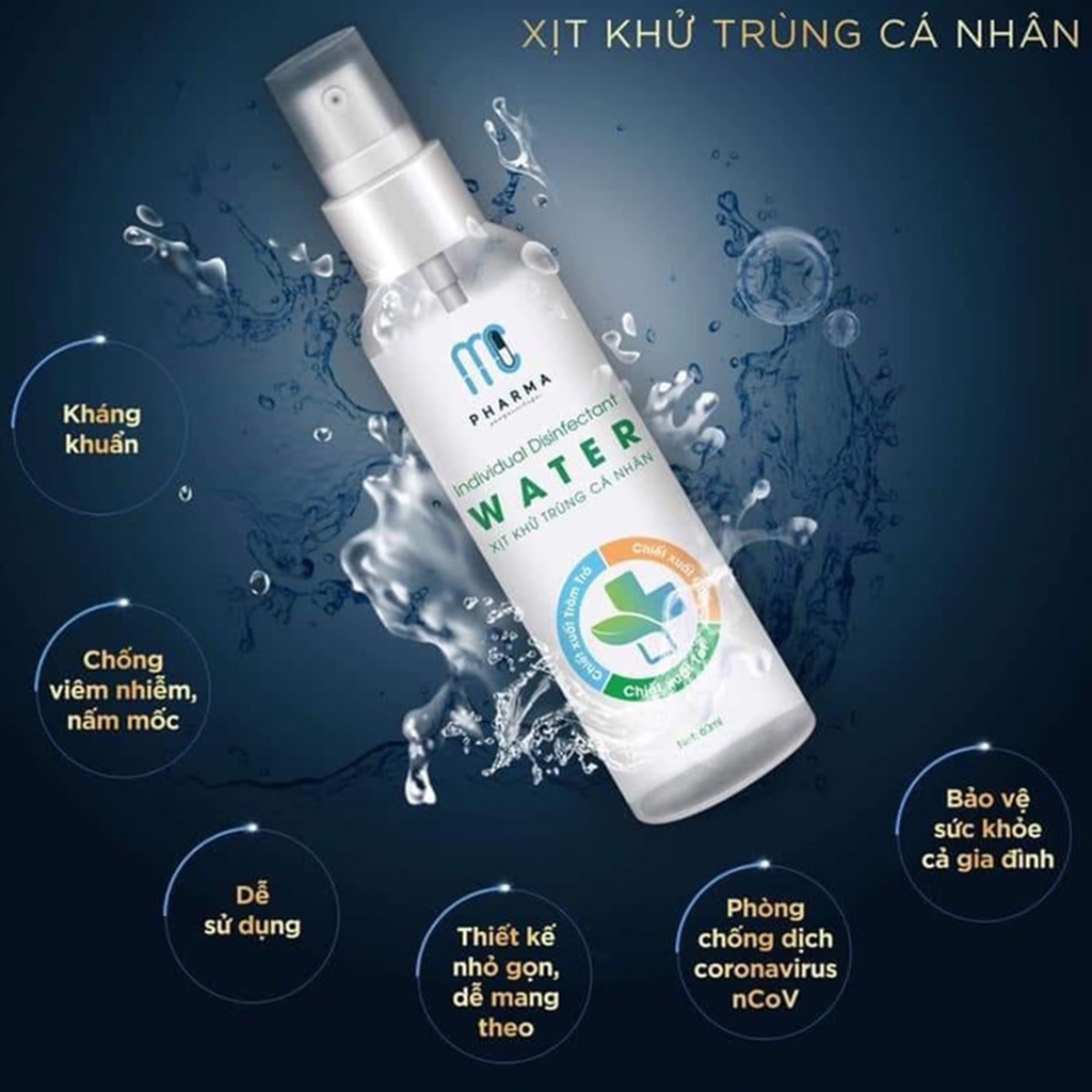 Gel rửa tay khô MC PHARMA Chai 120ml