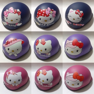 MŨ - NÓN BẢO HIỂM NỬA ĐẦU 1/2 MỎ LƯỠI TRAI,HELLO KITTY và ĐÔREMON