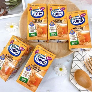 𝙃𝙖̀𝙣𝙜 𝘼𝙞𝙧  Sữa tươi lắc Fruto Nga 200ml vị bích quy (từ 1-5 tuổi) date 2023