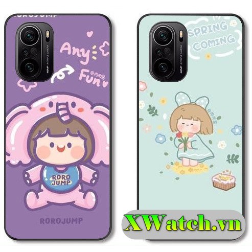 Ốp silicon in UV 3D cho Xiaomi Redmi K40 / K40 pro P1