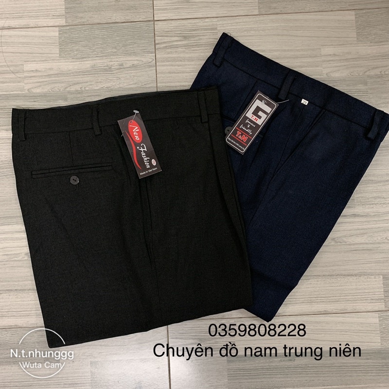 Quần vải quần tây nam trung niên trung tuổi