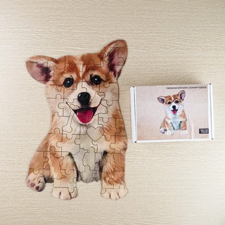 [ Hàng Mới Về ] Bộ Ghép Hình Con Chó Mảnh To ( 50 - 70 ). Dành Cho Bé Từ 3 - 6 Tuổi Siêu Dễ Thương.